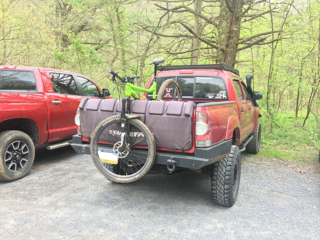Why not just use the bed for bikes?
