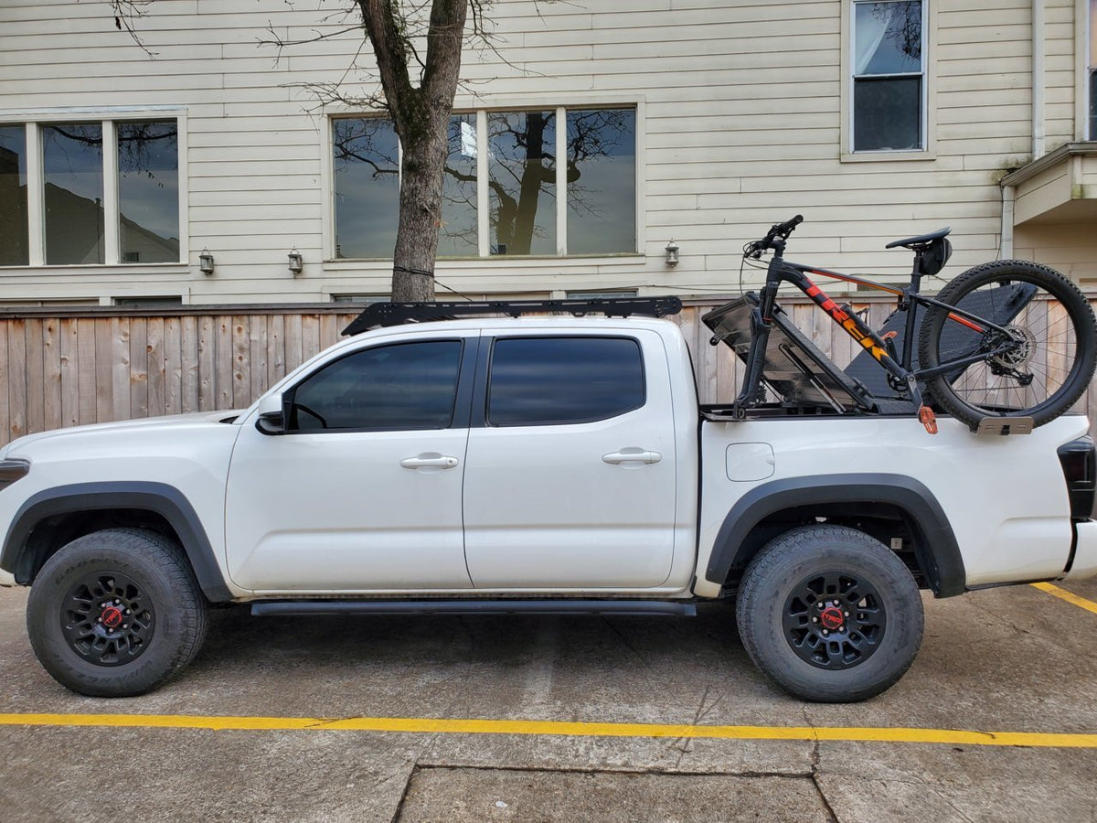 SideRide Bike Mounts - Tacoma 2016-2023 - DiamondBack Cover Variant